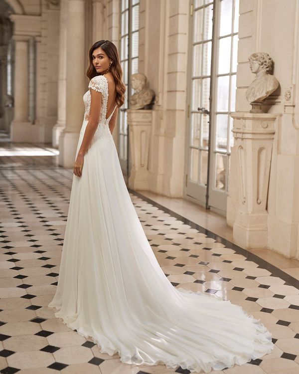 Vestido romantico novia sale